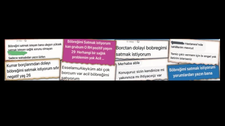 Utandıran İlanlar: Borç, Böbrek Satışına başlattı