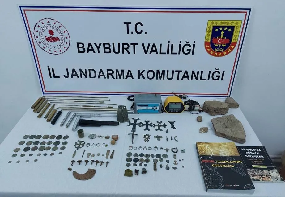 BAYBURT’ta TARİH GÜN YÜZÜNE ÇIKIYOR : KAÇAKÇILIĞA BÜYÜK DARBE