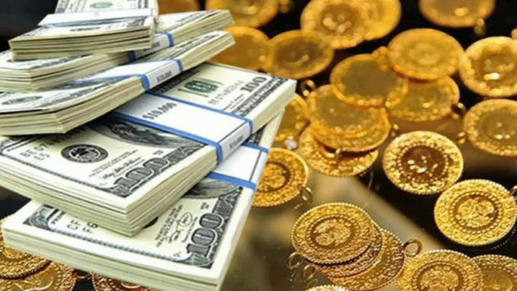 ALTIN TEMKİNLİ YÜKSELDİ, DOLAR YERİNİ KORUDU