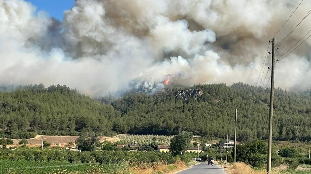 SAKARYA’daki ORMAN YANGINI BİLECİK’e SIÇRADI