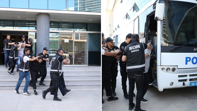 BURSA’da “ÇETKİNLER” ÇETESİNE OPERASYON : 19 KİŞİ GÖZALTINDA