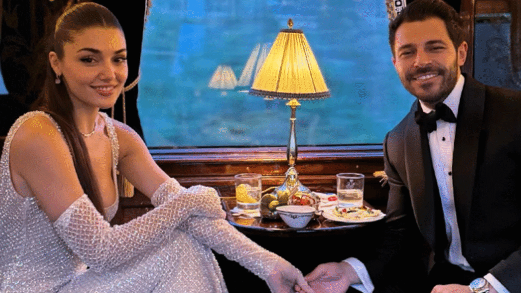 HANDE ERÇEL ve HAKAN SABANCI ÇİFTİ İTALYA’da