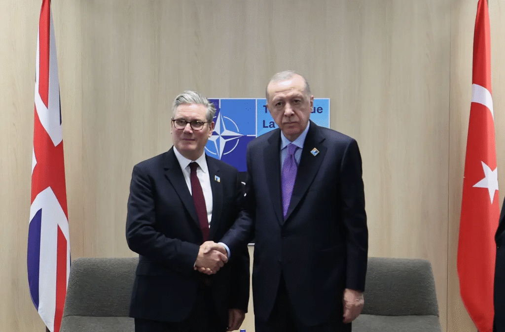 CUMHURBAŞKANI ERDOĞAN’dan STARMER’e HEM TEBRİK HEM FİLİSTİN MESAJI