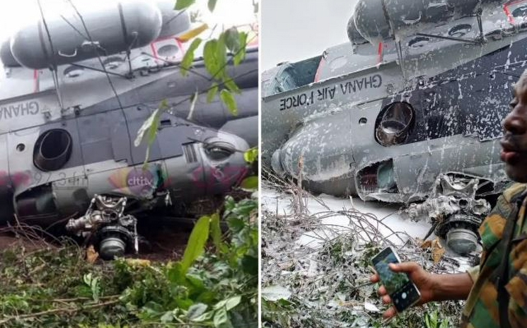 GANA’da HELİKOPTER FACİASI : İKİ BAKAN HAYATINI KAYBETTİ