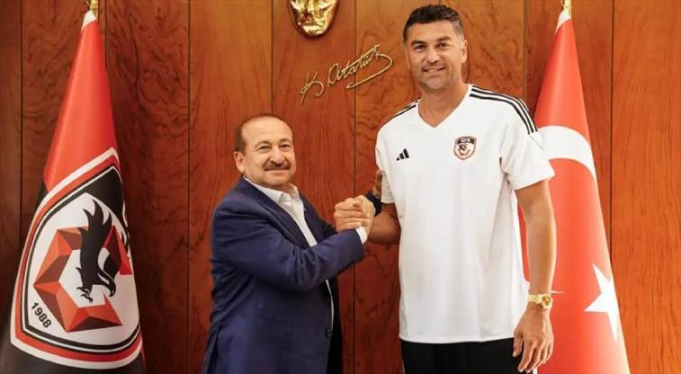 GAZİANTEP FK’da YENİ DÖNEM BURAK YILMAZ GÖREVE BAŞLADI