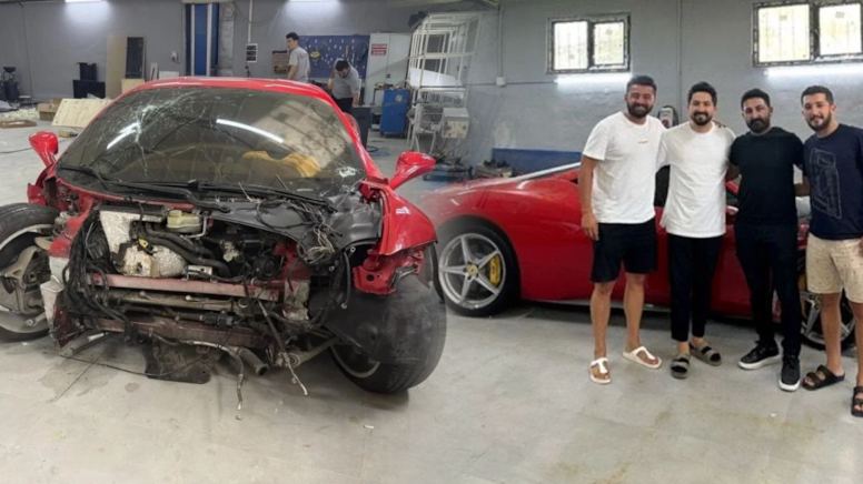 BÜYÜKÇEKMECE’de PERTE ÇIKAN 15 MİLYONLUK FERRARİYİ ÜNLÜ FUTBOLCU SATIN ALDI