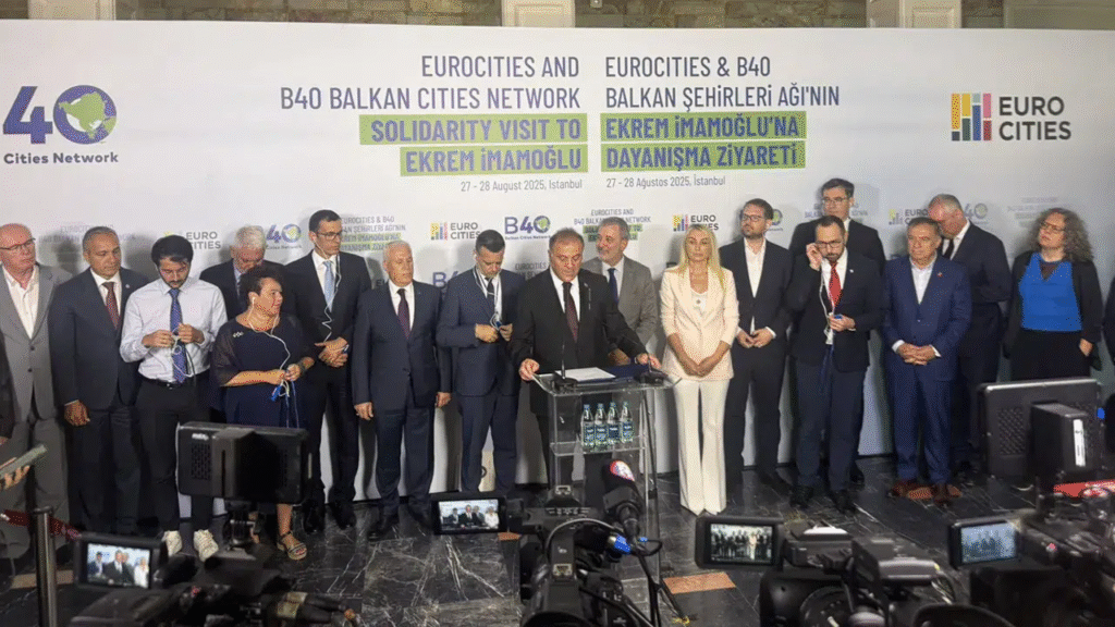 İMAMOĞLU’na CEZAEVİ ZİYARETİ KRİZİ EUROCİTİES HEYETİNİN TALEBİ REDDEDİLDİ