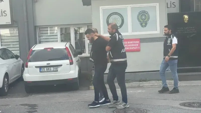 ÇOCUKLARIN GÖZLERİ ÖNÜNDE BABAYA TOKAT – SÜRÜCÜ CEZAEVİNE İŞ YERİ KURŞUNLARA