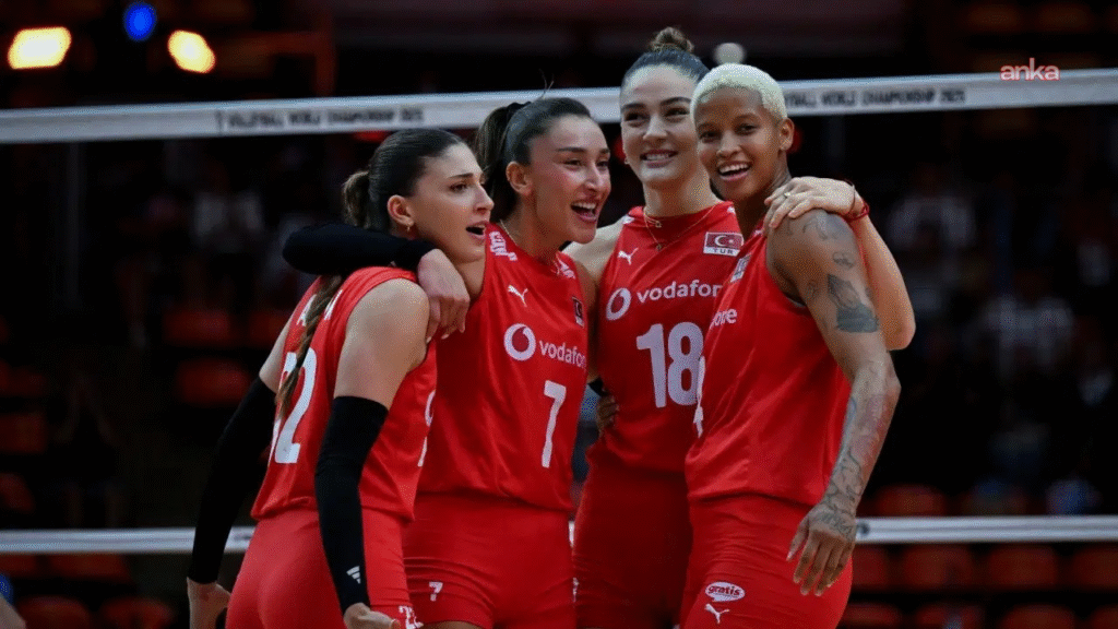 A MİLLİ KADIN VOLEYBOL TAKIMI DÜNYA ŞAMPİYONASI’nda ÇEYREK FİNALDE