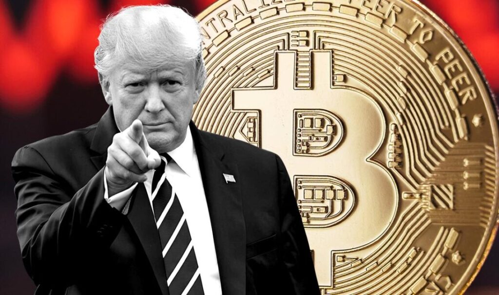 BİTCOİN SERT DÜŞÜŞTE TRUMP PİYASAYI SALLIYOR