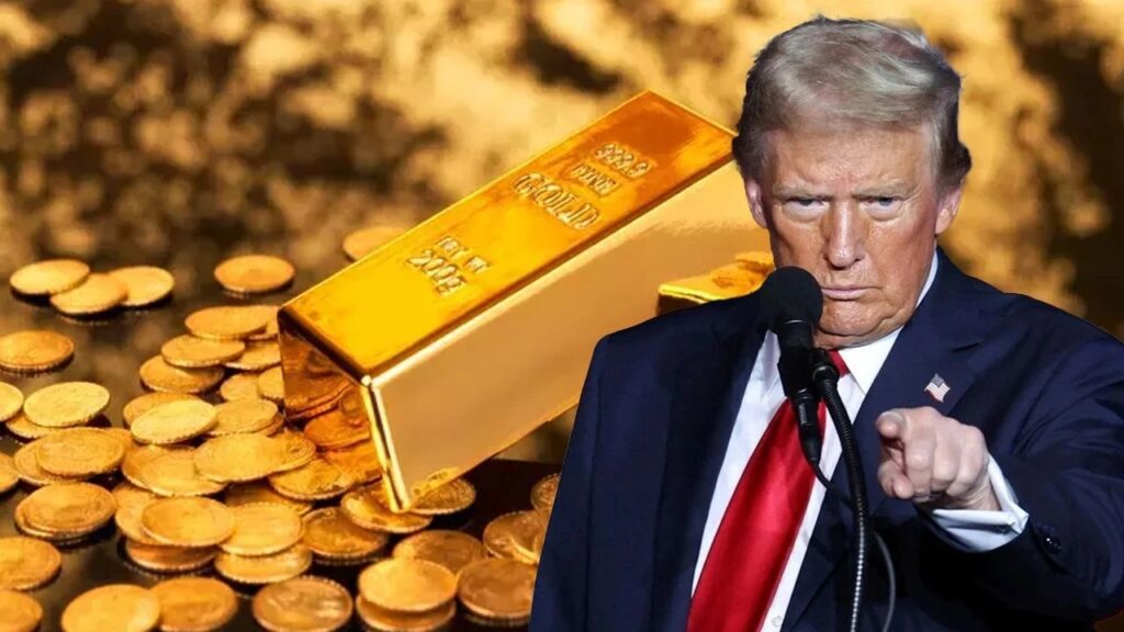 TRUMP ETKİSİYLE ALTIN COŞTU-GRAM 5 bin 500 TL’ye DAYANDI