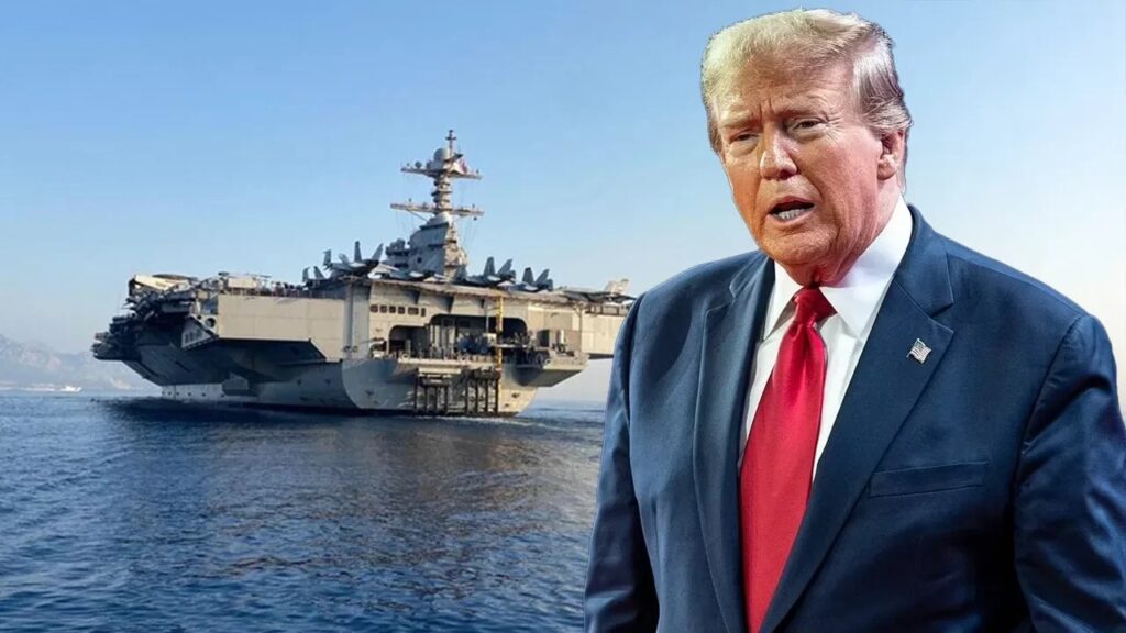 ABD-VENEZUELA HATTINDA YENİ GERİLİM : DEV UÇAK GEMİSİ BÖLGEYE GÖNDERİLDİ