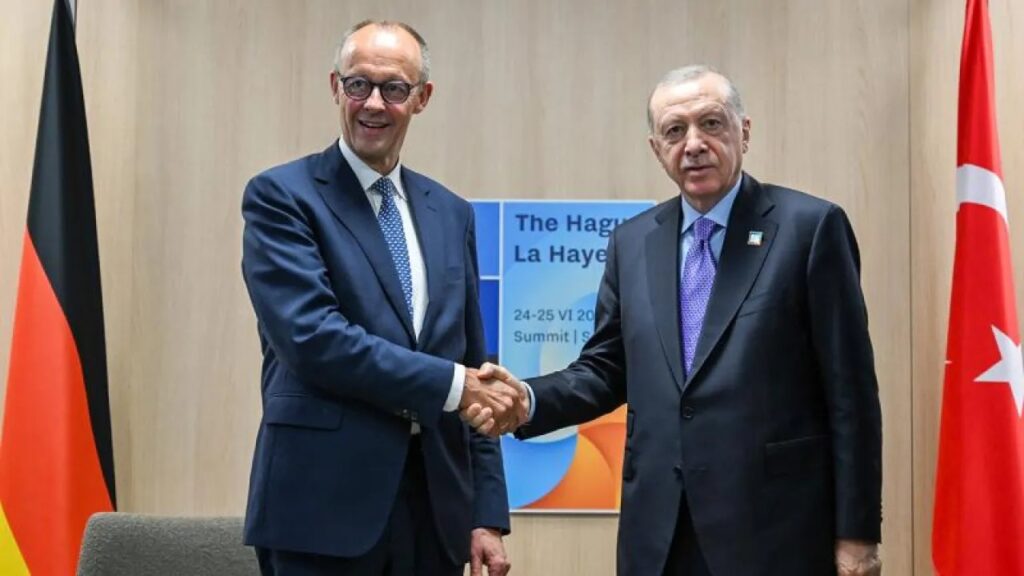 ALMANYA BAŞBAKANI MERZ ANKARA’da ON BİNLERCE TÜRK’ün İADESİ MASADA