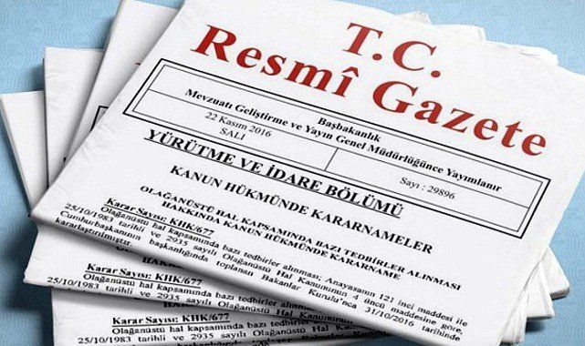 İKİ İLDE ARAZİLERİ  DEVLET KAMULAŞTIRMA KARARI ALDI RESMİ GAZETEDE YAYIMLANDI