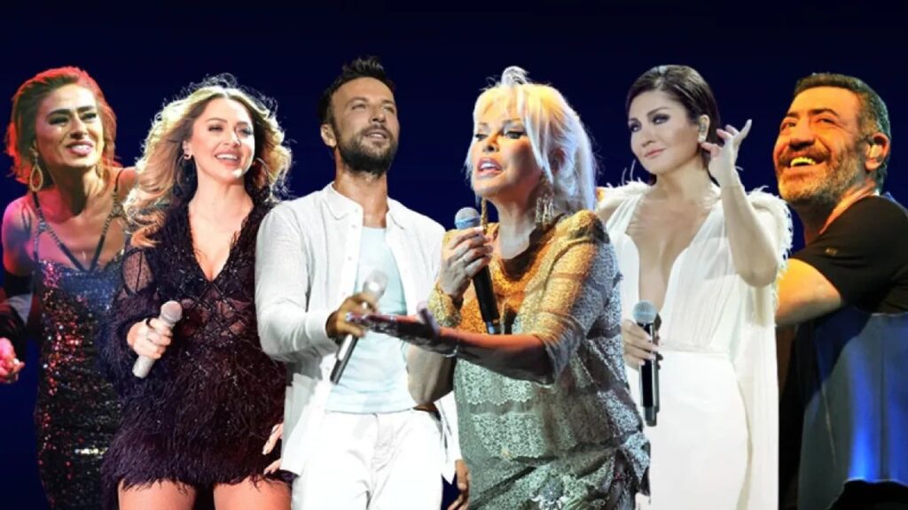 YILBAŞINDA ÜNLÜLER REKOR ÜCRETLERLE SAHNE ALIYOR