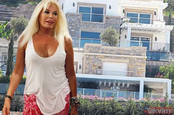 AJDA PEKKAN BODRUM’da LÜKSÜN ZİRVESİNİ YAŞIYOR