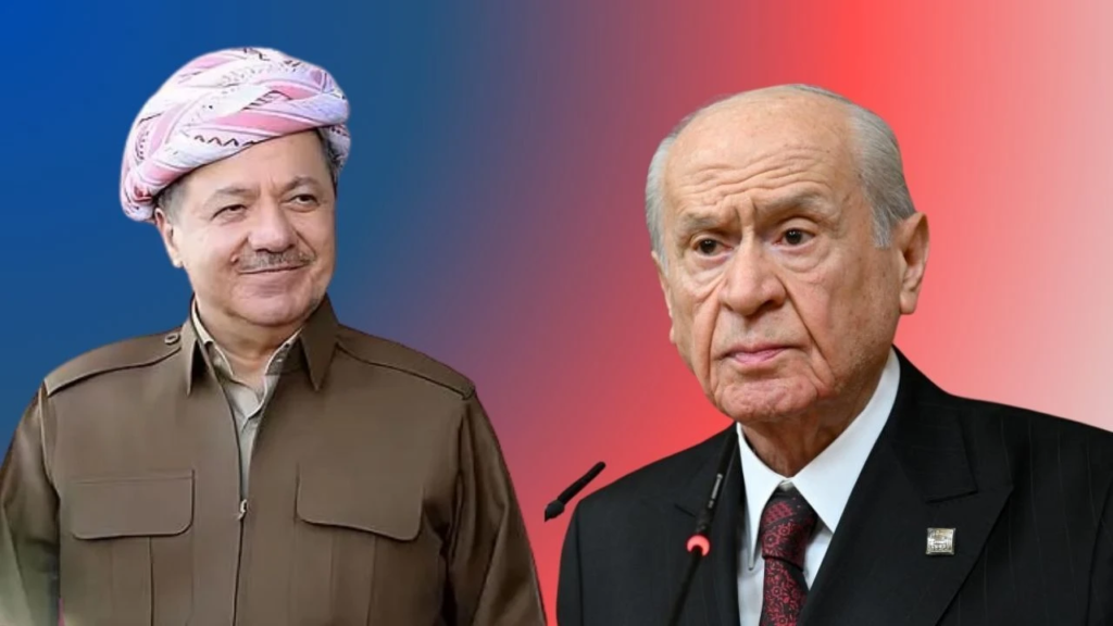 BAHÇELİ’den SERT ÇIKIŞ : BARZANİ’nin ŞIRNAK ZİYARETİ ANKARA’da KRİZ YARATTI