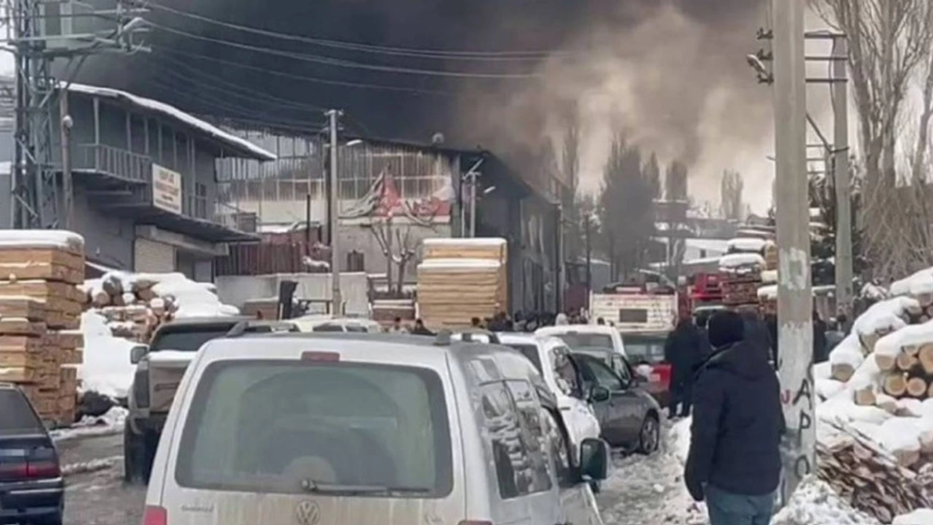 Erzurum’da Yangın: 2 Ölü, 6 Yaralı