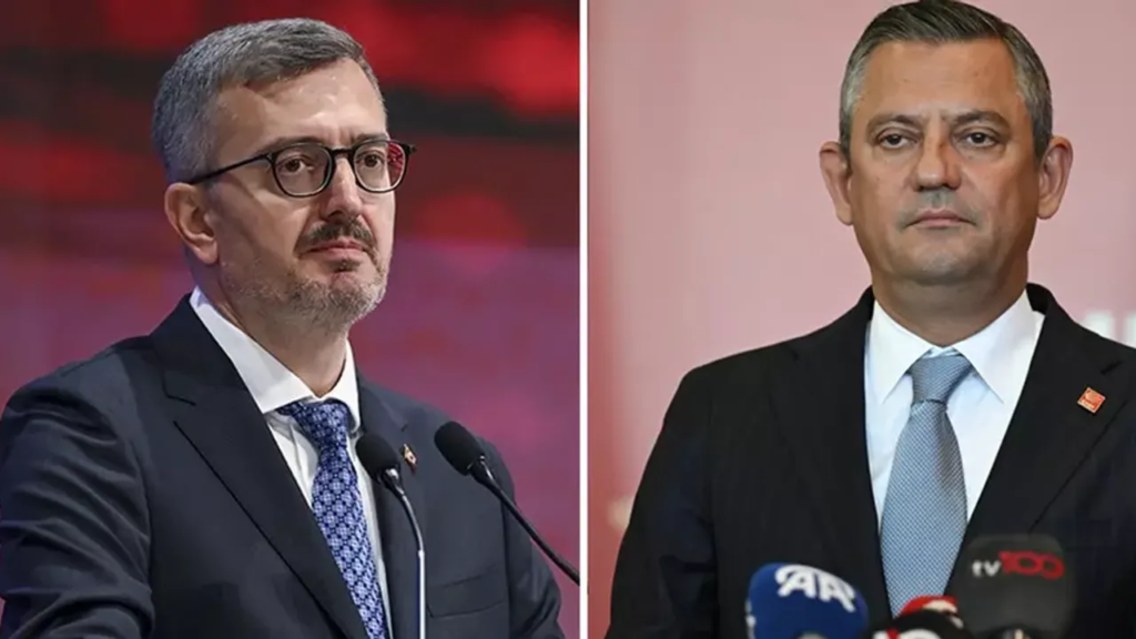 İLETİŞİM BAŞKANI DURAN’dan  ÖZEL’e SERT SÖZLER