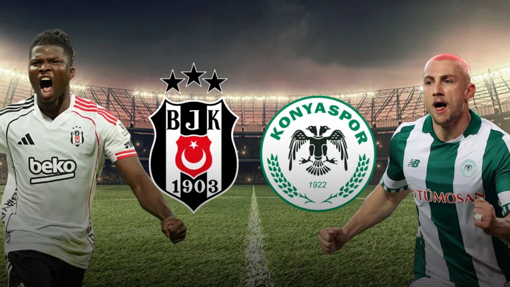 Beşiktaş Konyaspor’u 2-1 Yendi