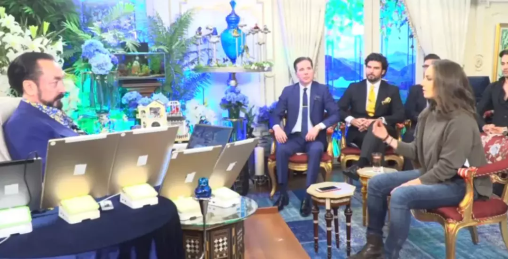 Nevşin Mengü: Adnan Oktar’la  Hiçbir İşim Olmaz, Olamaz