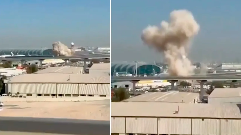 İran’dan Dubai Havalimanı’na Saldırı! Uçuşlar Durduruldu