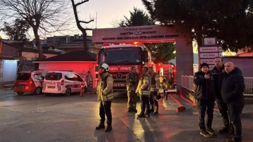 İstanbul Metin Sabancı Hastanesi’nde Yangın