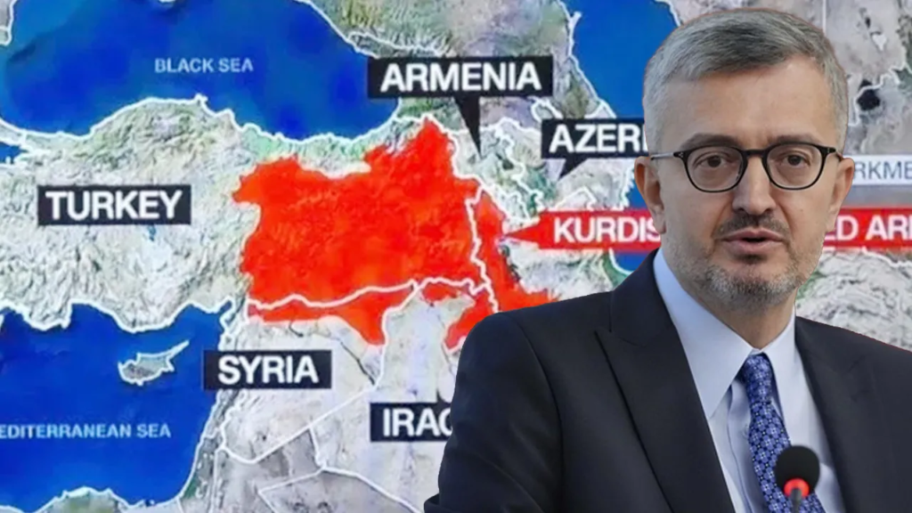 CNN’den Skandal Türkiye Haritası! Ankara’dan Jet Açıklama