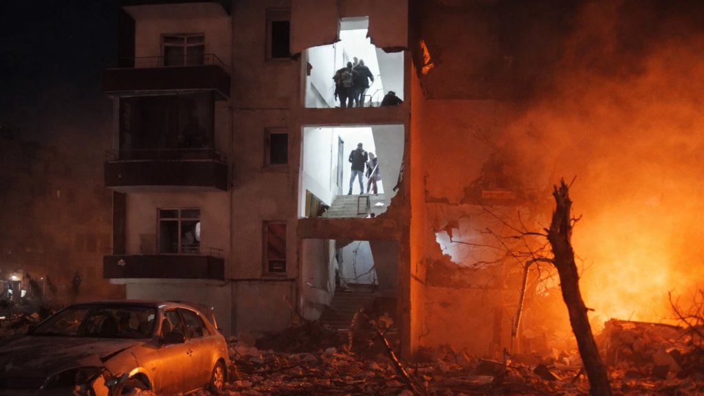 Niğde’de Doğal Gaz Patlaması:16 Kişi Yaralandı