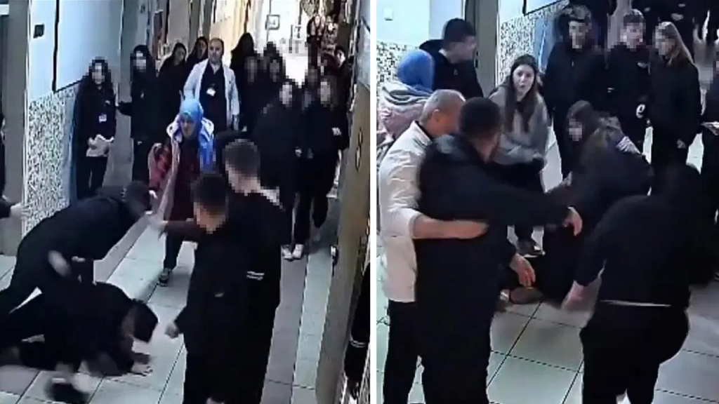 Milli Halterci Okulda İki Öğrenciyi Darbetti