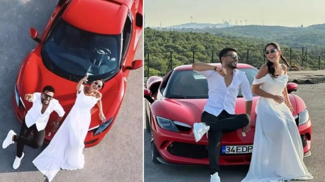 Polat Çiftinin Olay Ferrari’si Satışta! İstenen Rakam Dudak Uçuklattı
