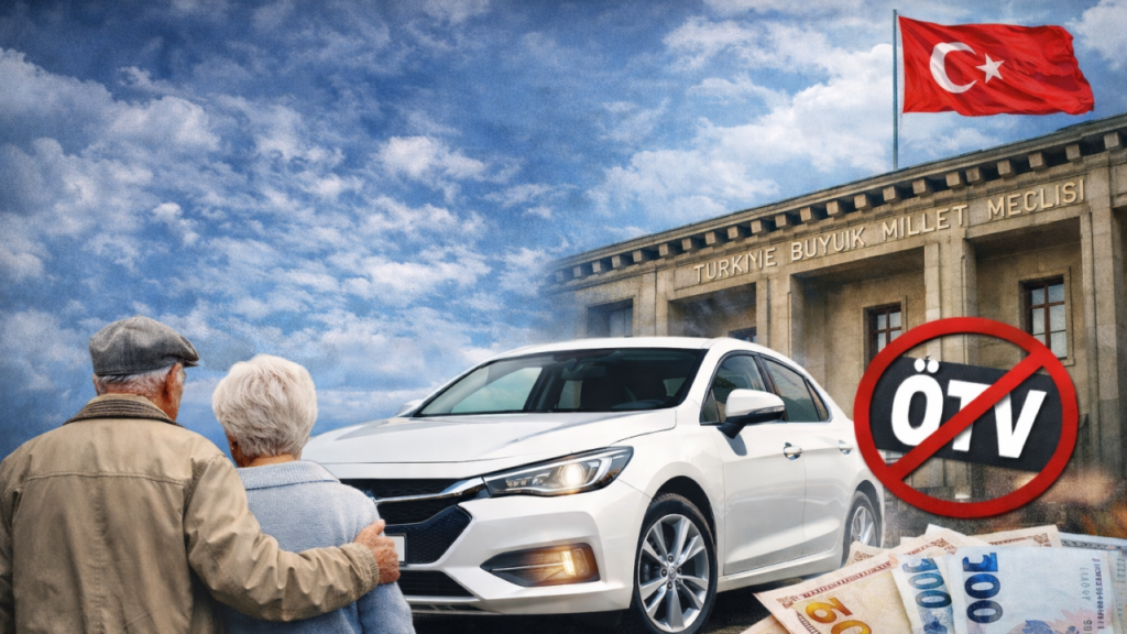 Emeklilere Otomobil Müjdesi: Araç Alımında ÖTV Muafiyeti