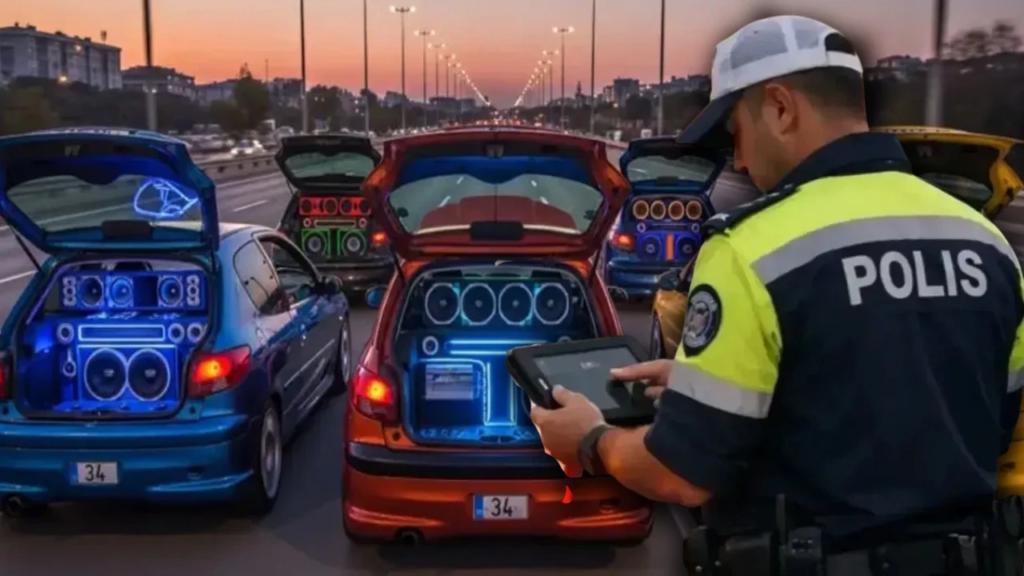 Modifiye Araç Sahipleri: 1 Nisan’da Ağır Cezalar Başlıyor