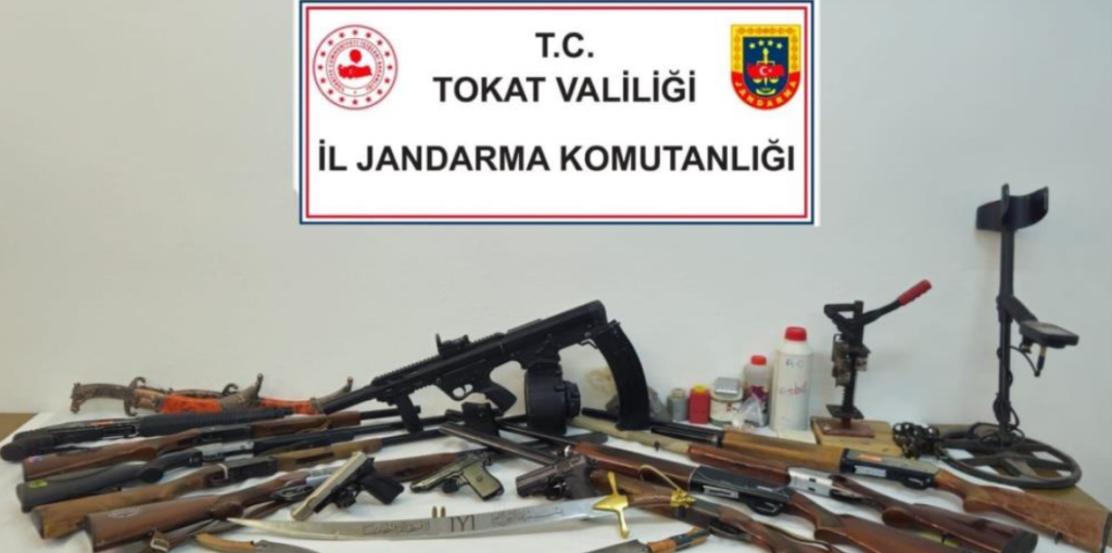 Tokat’ta Kaçakçılık ve Silah  Operasyonu