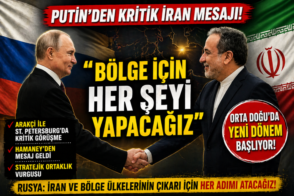 Putin: İran İçin Herşeyi Yapacağız