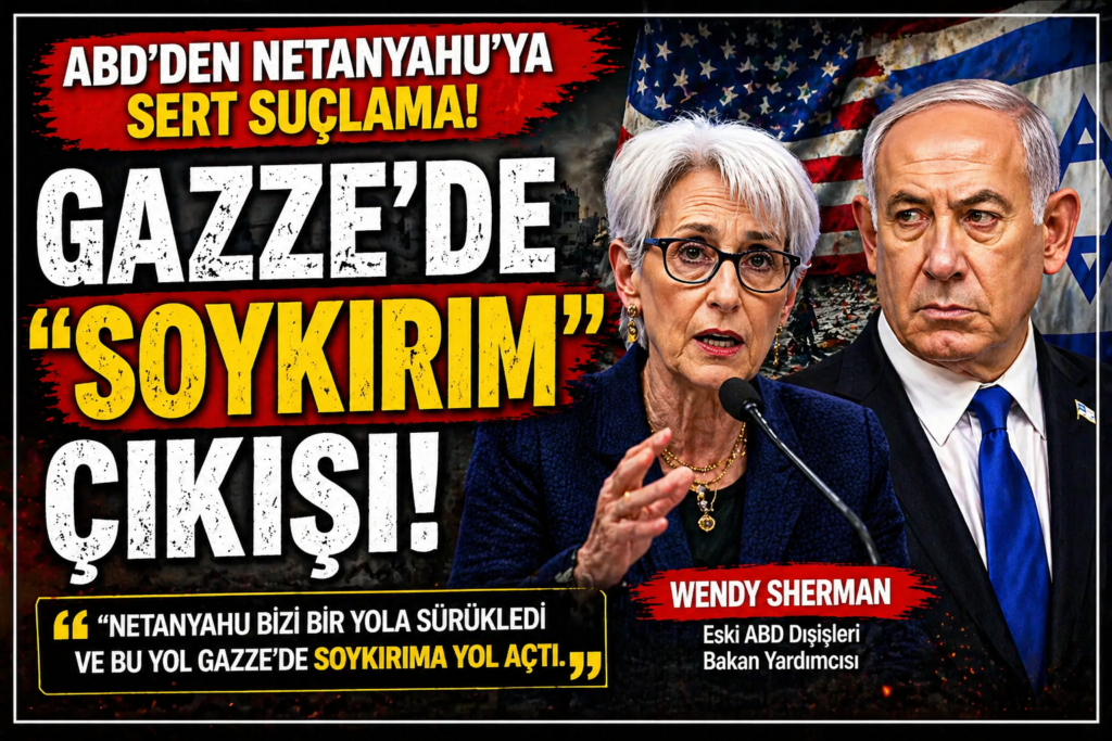 ABD: Netanyahu Gazze’de Soykırım Yaptı