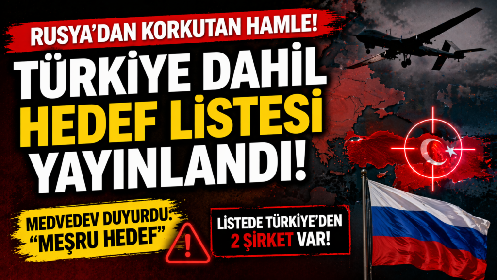 Rusya’dan Kritik liste! Türkiye Dahil İHA Tesisleri Hedefte