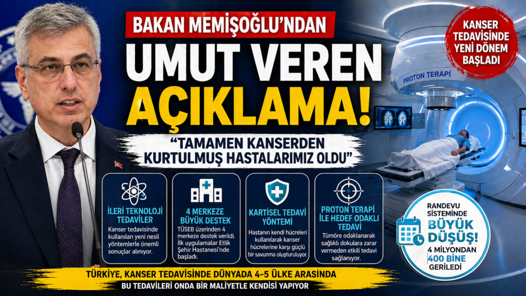 Bakan Açıkladı: O Hastalık İçin Tarihi Gelişme