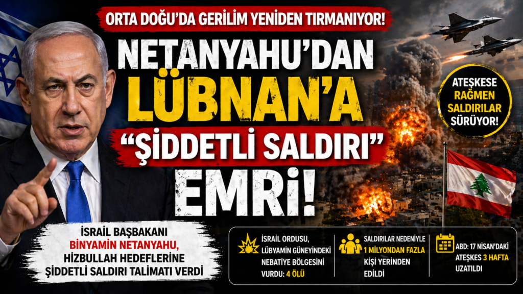 “Ateşkes Sürerken Lübnan’ı Bombaladı