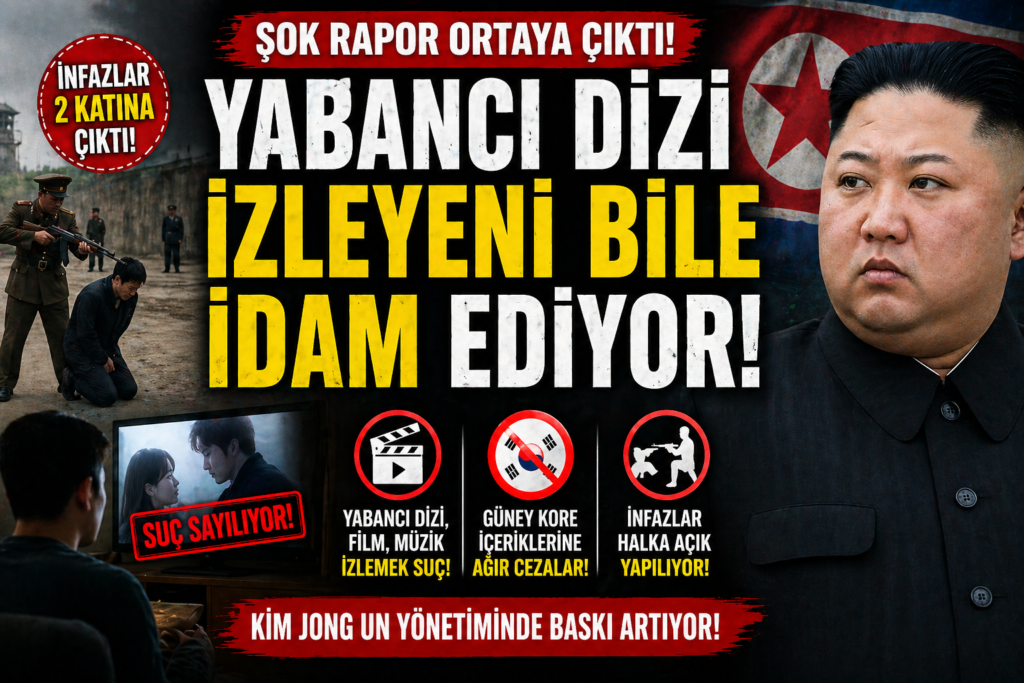 Kuzey Kore’de Yabancı Dizi İzleyenlere İdam İddiası