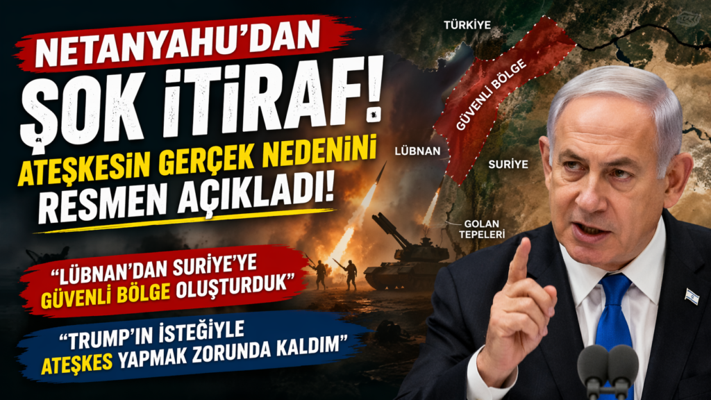Netanyahu: “Ateşkesi Mecburen Kabul Ettik”