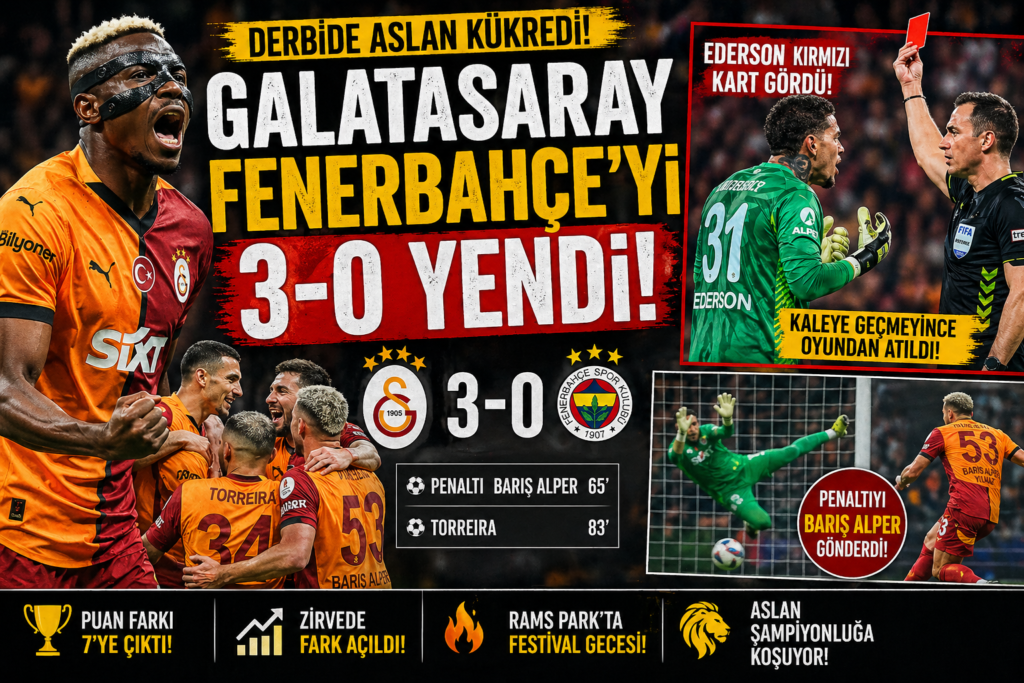 Fenerbahçe Şokta,  Derbide Ağır Darbe