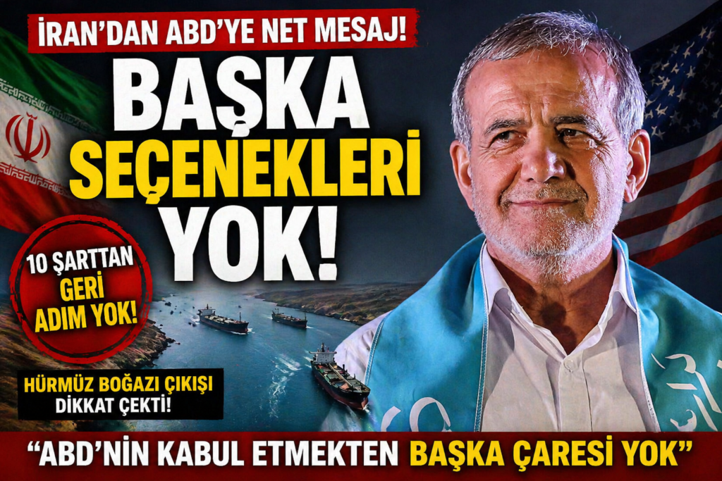 İran’dan ABD’ye Rest:  Şartlarımız Değişmez