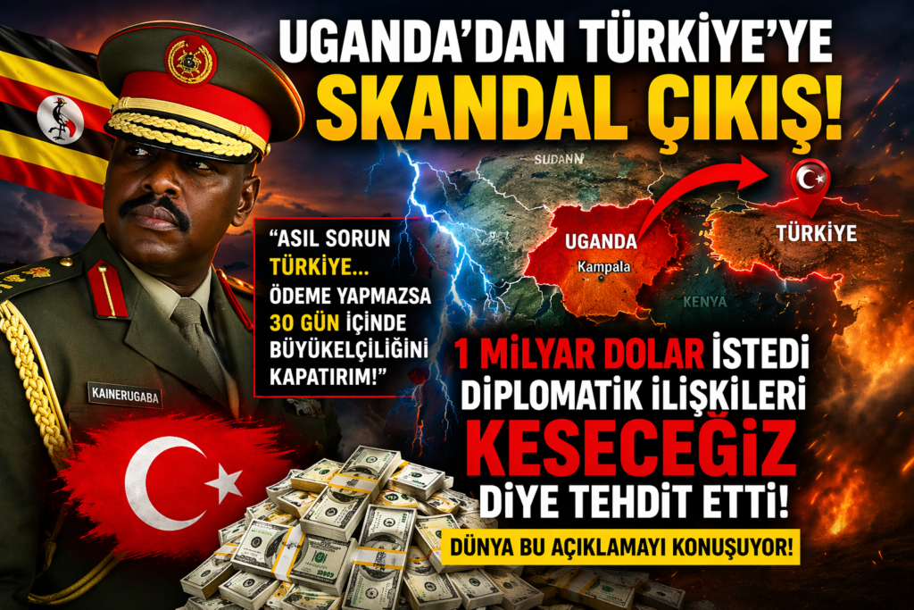 Türkiye’ye Küstah Çıkış! Uganda’dan 1 Milyar Dolar Talebi ve Tehdit