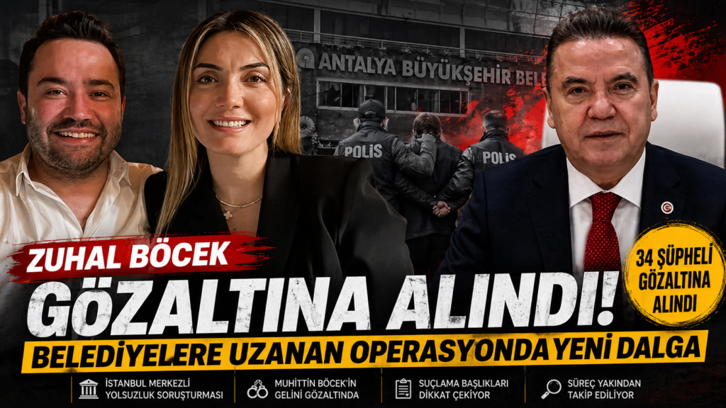 Operasyon Genişliyor! Zuhal Böcek Gözaltında