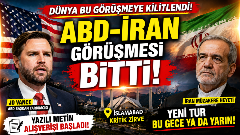 ABD-İran Görüşmesi Bitti! Yeni Tur Geliyor