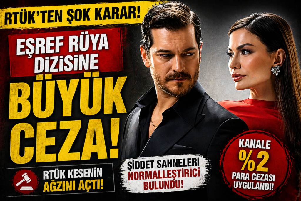 Eşref Rüya’ya Şiddetten Ceza