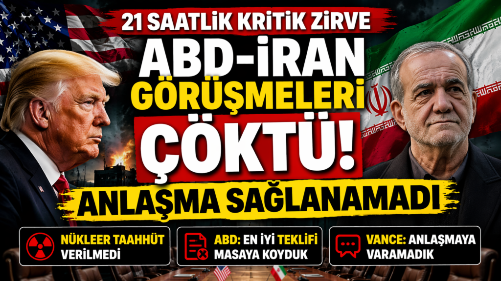 ABD ile İran Anlaşamadı, Nükleer Kriz Büyüyor