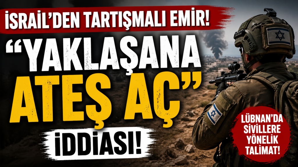 İsrail: Orduya Sivillere Yönelik Vur Emri Verdi