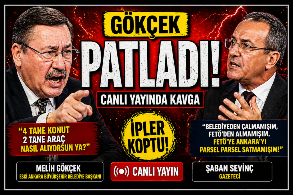 Gökçek Canlı Yayında Patladı